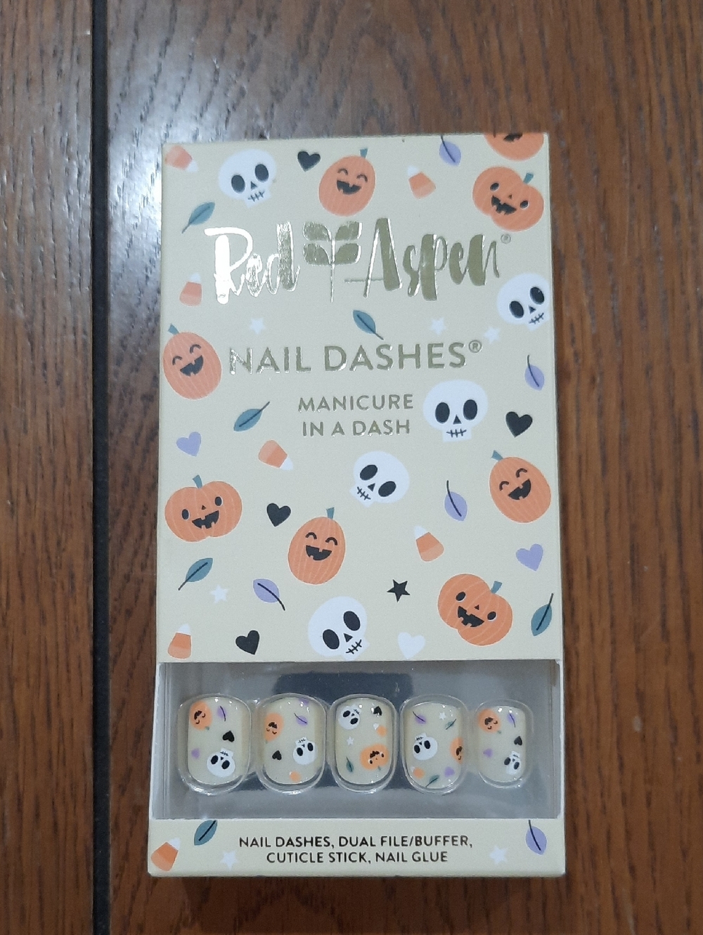 NWT Red Aspen Nail Dash- Fun, Frights, Frankie